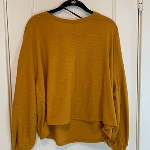 H&M Mustard Yellow Blouse